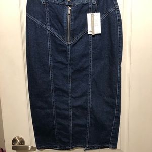 Jean skirt